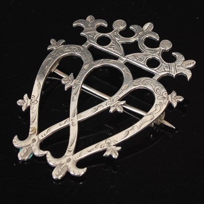 Lot 66 - A large Scottish provincial silver Luckenbooth...