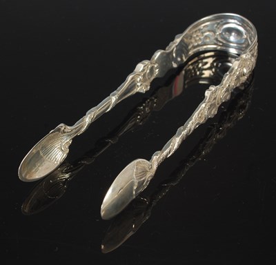 Lot 108 - An unusually large pair of George III silver...