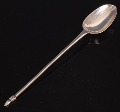 Lot 113 - A Scottish provincial silver masking spoon, by...