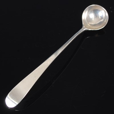 Lot 115 - An unusual Colonial silver mustard spoon, by...