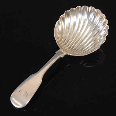 Lot 116 - A Scottish provincial silver caddy spoon, by...