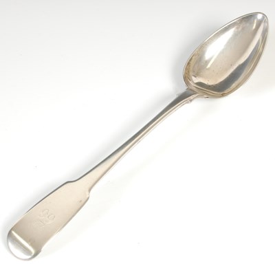 Lot 5 - An Indian Colonial silver serving spoon, by...