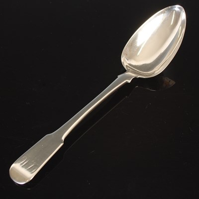Lot 20 - A Scottish provincial silver tablespoon, by...