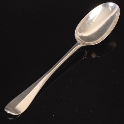 Lot 38 - A Scottish provincial silver tablespoon, by...