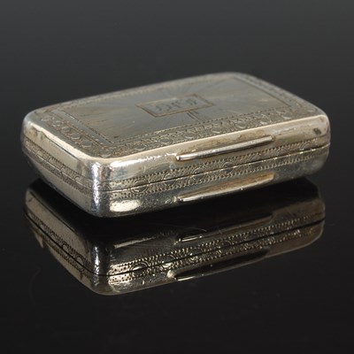 Lot 90 - A George III silver vinaigrette, by Joseph...