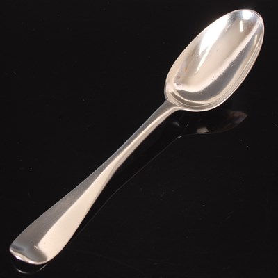 Lot 39 - A George III Scottish silver tablespoon, by...