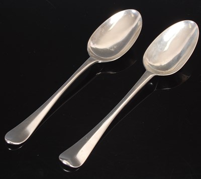 Lot 124 - A Scottish provincial silver tablespoon, by...