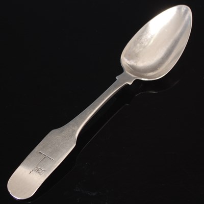 Lot 58 - An Irish provincial silver teaspoon, by Robert...