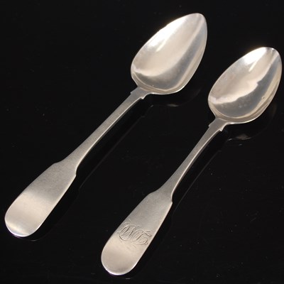 Lot 176 - An Irish provincial silver teaspoon, by...