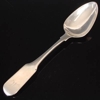 Lot 10 - A Scottish provincial silver tablespoon, by...