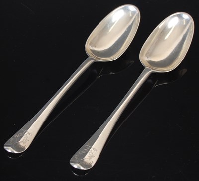 Lot 130 - A pair of George III Scottish silver...