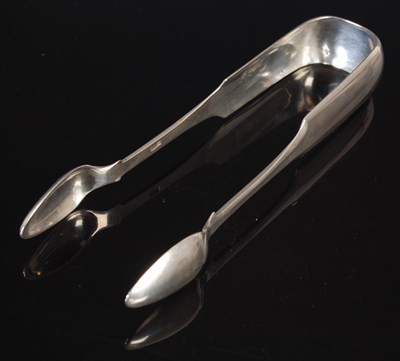 Lot 107 - A pair of Scottish provincial silver sugar...