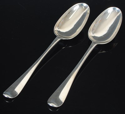 Lot 139 - A pair of Scottish provincial silver...