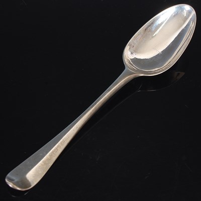 Lot 17 - A George III Scottish silver tablespoon, by...