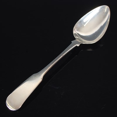 Lot 54 - A Scottish provincial silver teaspoon, by...
