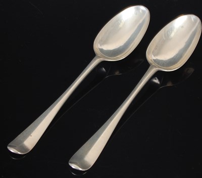 Lot 132 - A pair of George II Scottish silver...