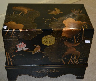 Lot 1060 - A 20th century Japanese or Chinese black...