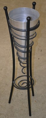 Lot 1147 - A 20th century wine / champagne bucket, raised...