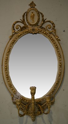 Lot 1030 - A 19th century Neoclassical style girandole...