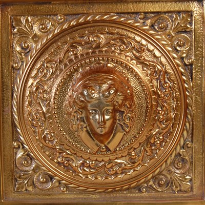 Lot 224 - A late 19th/ early 20th century gilt brass...