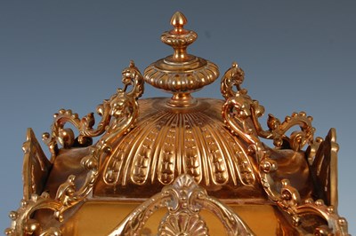 Lot 224 - A late 19th/ early 20th century gilt brass...