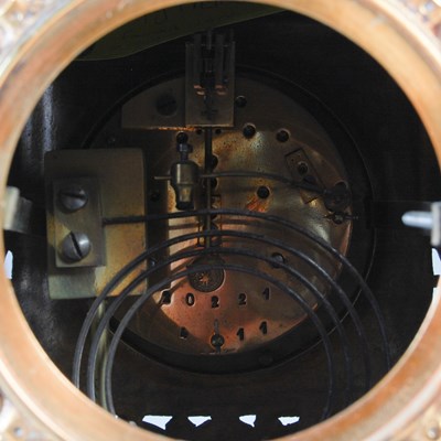 Lot 224 - A late 19th/ early 20th century gilt brass...