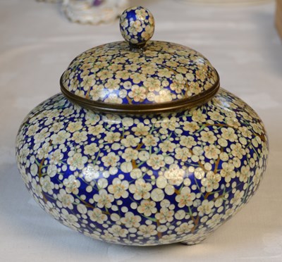 Lot 771 - A 20th century Chinese cloisonne enamel vase...