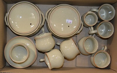 Lot 900 - A box of Denby Daybreak fine stoneware part...