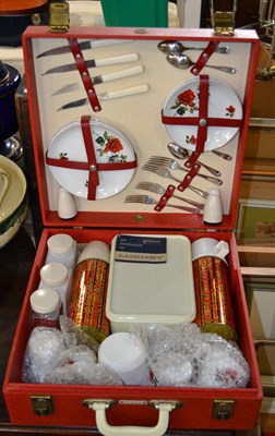 Lot 798 - A vintage Brexton Luxury Picnic Hamper, to...