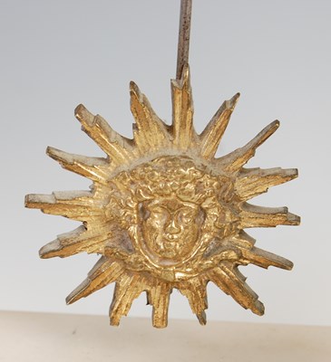 Lot 225 - A late 19th century French white marble gilt...