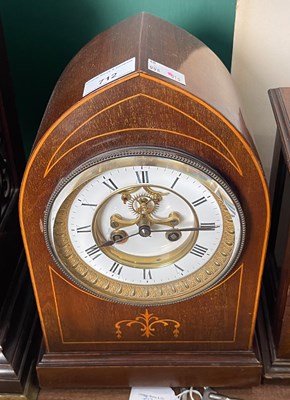 Lot 712 - An early 20th century mahogany and inlay...