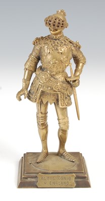 Lot 663 - An early 20th century bronze sculpture...