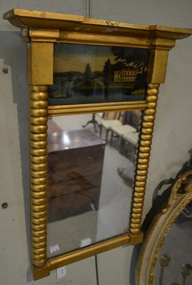 Lot 1028 - A 19th century American, Charleston, giltwood...