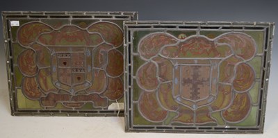 Lot 810 - A pair of 19th century rectangular shaped...