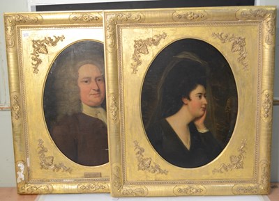 Lot 1023 - 18th century British School Portrait of Thomas...