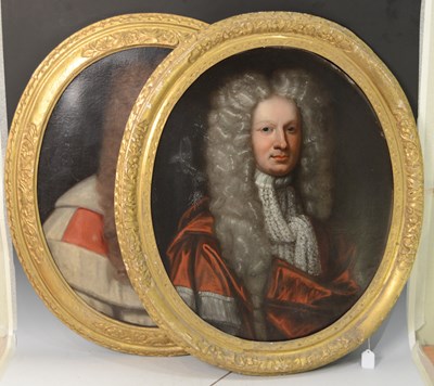 Lot 1022 - 18th century British School Half-length...