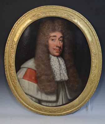 Lot 1022 - 18th century British School Half-length...