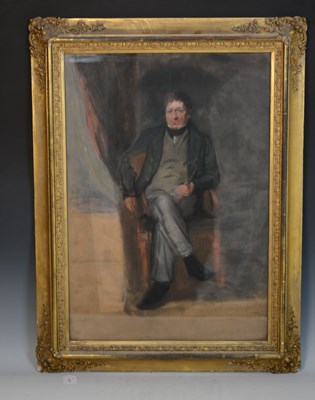 Lot 1018 - 19th century British School Portrait of a...