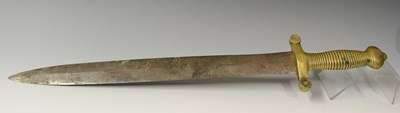 Lot 586 - A 19th century French Napoleonic short sword...