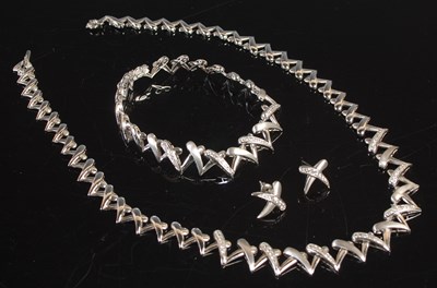 Lot 301 - Altinbas, a 14ct white gold and diamond...