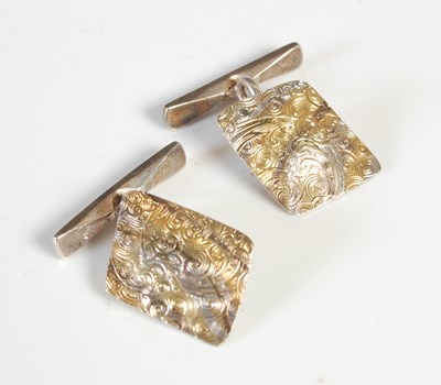 Lot 212 - Malcolm Appleby, a pair of silver and gold...