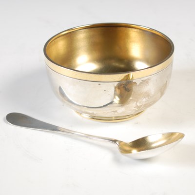 Lot 228 - A Victorian silver and parcel-gilt sugar basin...