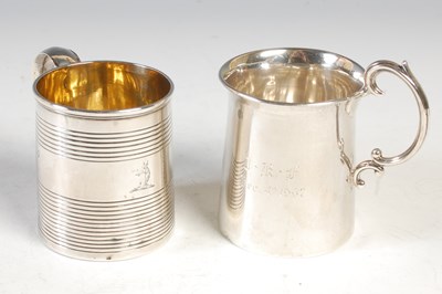 Lot 247 - An early 19th century reeded cylindrical...