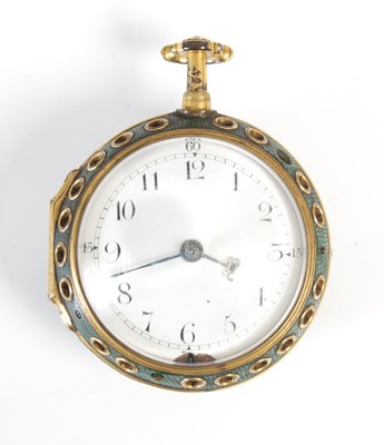 Lot 550 - Brounker Watts, London, a gilt metal and...