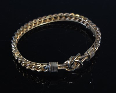 Lot 408 - A late 19th / early 20th century yellow metal...