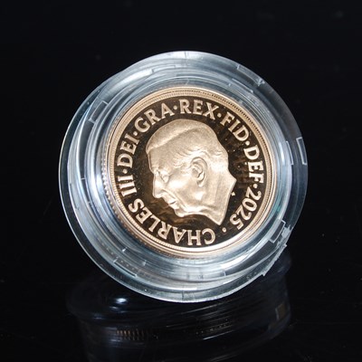Lot 508 - Royal Mint, 2025 gold proof sovereign, in...