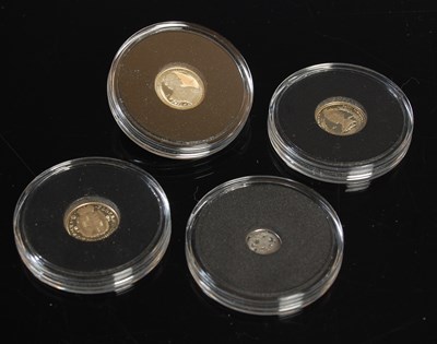 Lot 520 - Jubilee Mint, four gold proof coins, to...
