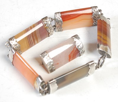 Lot 413 - A late 19th century Scottish white metal...