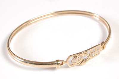 Lot 458 - A 9ct gold Charles Rennie Mackintosh type...