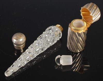 Lot 461 - Two scent bottles by Sampson Mordan,...